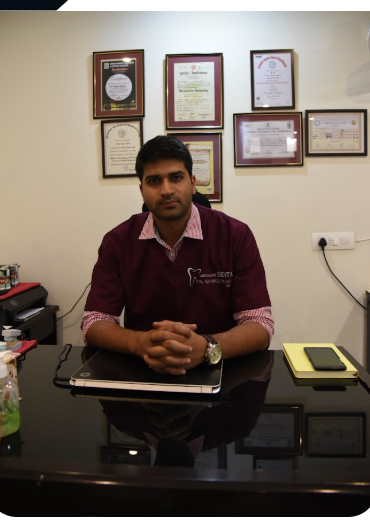 Dr. Rahul, lead dentist at Absolute Dental Clinic